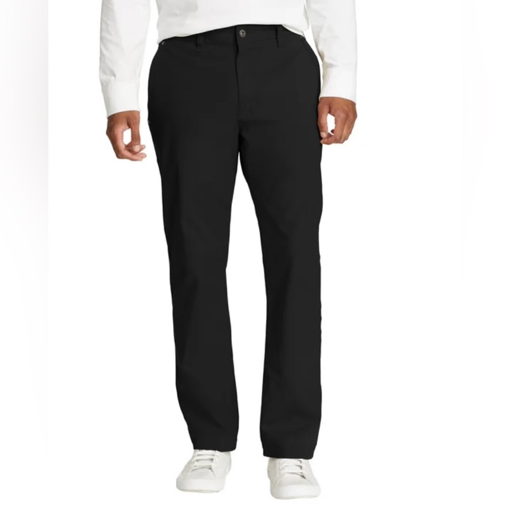 NWT Eddie Bauer Men's Black Canvas utility Pants